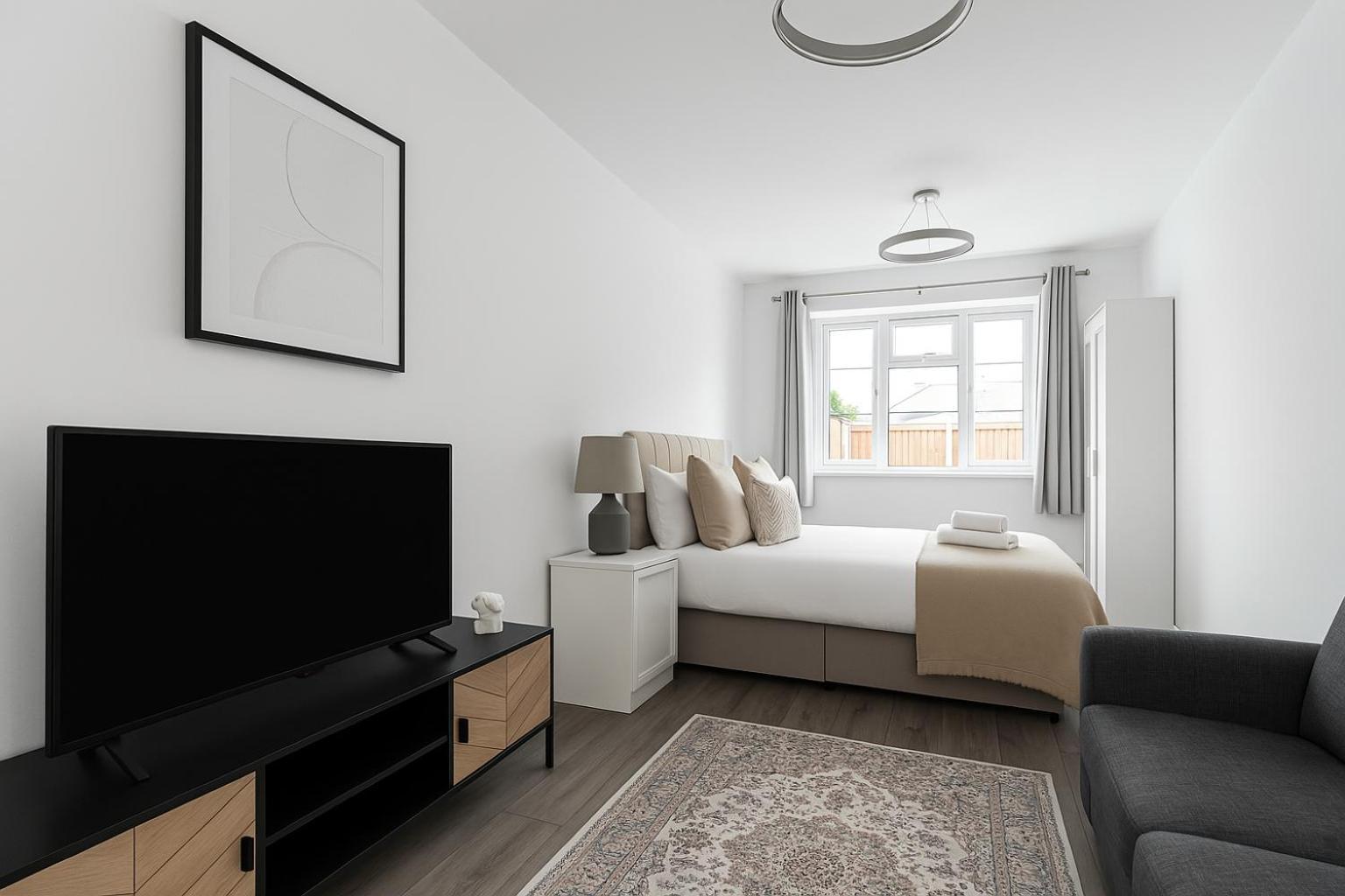 Bright Private Rooms - Peaceful Morden Location London Exterior photo